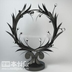 Greek Laurel Wreath Decoration 3d model