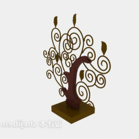 树花装饰3d模型