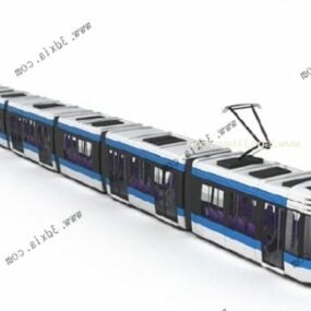 European Subway Train 3d model