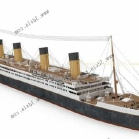 RMS タイタニック号 3D モデル