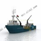 Ship 3d model .