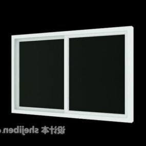 Vertikalt fönster 3d-modell