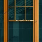 木製ガラス窓