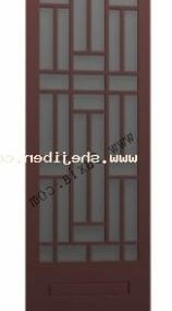 Chinese Frame Window 3d model
