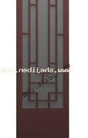 Window With Antique Frame 3d model