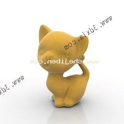 Cat Sculpture 3d model