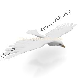 Mô hình chim bồ câu 3d