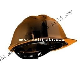 Construction Helmet Hat 3d model