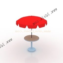 咖啡伞盖3d模型
