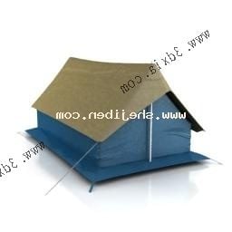 Model 3D domku namiotowego