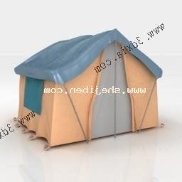 3д модель уличной палатки