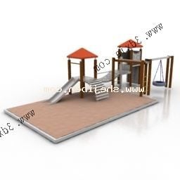 Playground Building 3d model