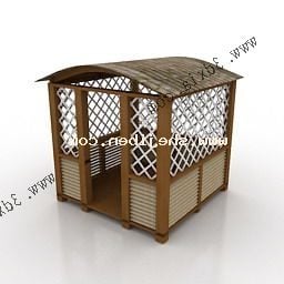 Small Pavilion Building V1 3d model