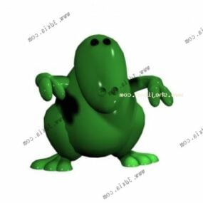 Cartoon Dinosaur Stuffed Toy 3d model