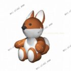 Desenhos animados Fox Stuffed Toy