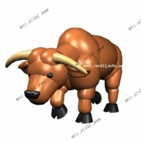 Tecknad Buffalo 3d-modell