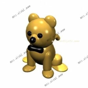 Baby Bear Cartoon Toy 3d model