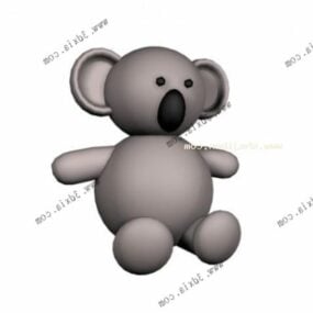 Model 3d Mainan Kartun Beruang