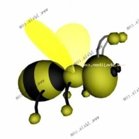 Bee Cartoon Toy 3d model