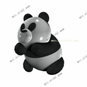 Panda Cartoon Toy 3d model