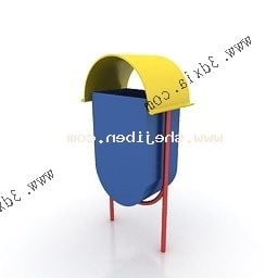 Model 3D Trash Kanthi Stand