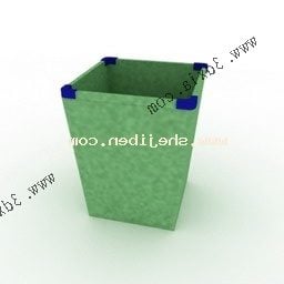 Box Trash 3d-modell