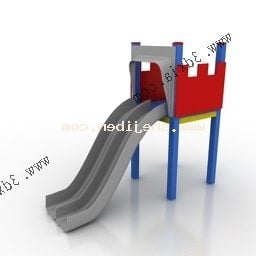 ملعب روضة للأطفال نموذج ثلاثي الأبعاد