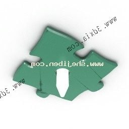 Model 3d Piece Puzzle Tadika