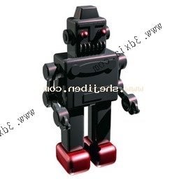 किंडरगार्टन रोबोट खिलौना 3डी मॉडल