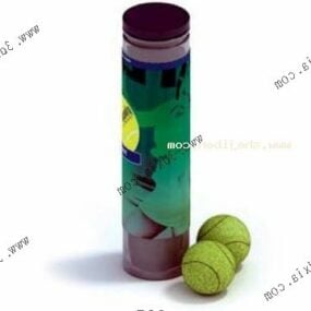 Tennisballpakke 3d-modell