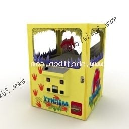 صندوق ألوان طفل الروضة نموذج ثلاثي الأبعاد
