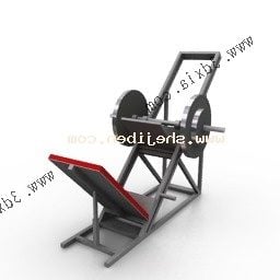 Bench Press Machine Sport Equipment 3d model