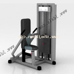 Gym Treningsutstyr Barbell Stol 3d-modell