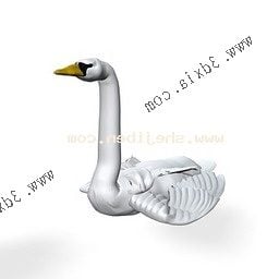 Kindergarten Duck Sculpture 3d model
