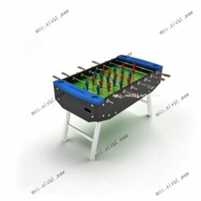 Modelo 3d de mesa de futebol de entretenimento