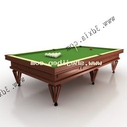 Billiard Pool Table 3d model