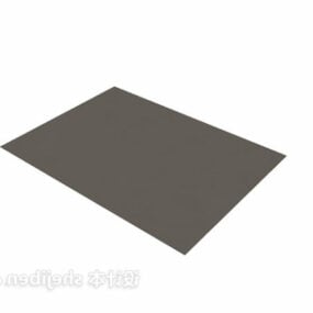 Model 3d Karpet Wulu Persegi Panjang