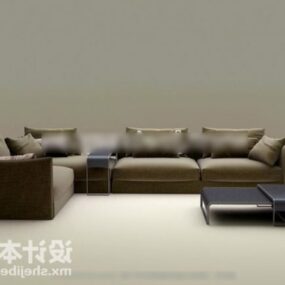 Corner Sofa Modern Design 3d model