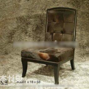 Upholstery Leather Chair 3d model