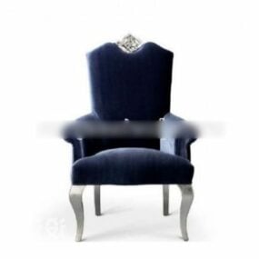 European Elegant Single Chair 3d model