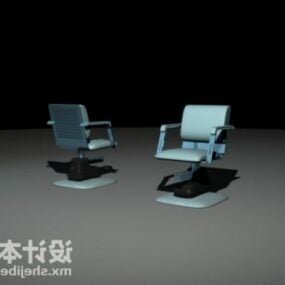 Salon Fixed Chair 3d modell
