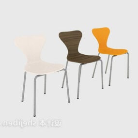Modernism Staff Office Chair 3d model