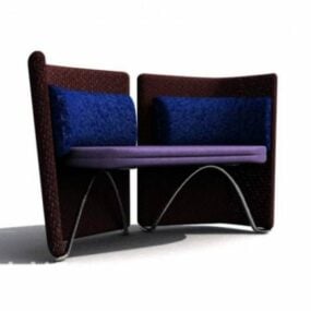 Bar Club Chair 3D-malli
