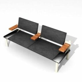 Public Space Chair 3d model