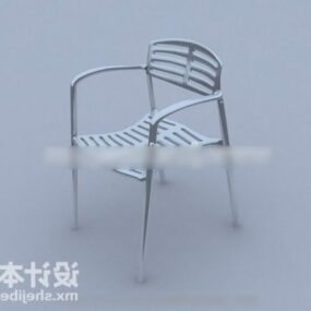 Outdoor Garden Plastic Chair 3d model