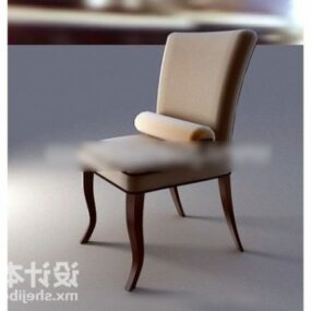 Cadeira de jantar estilo antigo modelo 3D