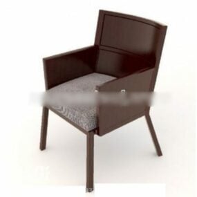 Armchair For Dinning Room 3d model