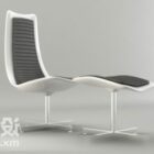 Office Modern Chair With Ottoman