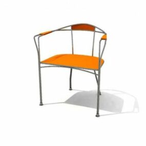 Simple Outdoor Chair 3d model