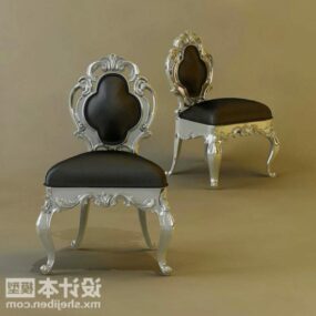 Ruský klasický 3D model židle